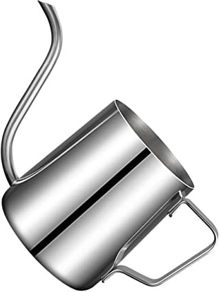 PHENOFICE Cafetera De Goteo Manual De Acero Inoxidable Con Estrecho Para Café Tetera Portátil Para Café y Té Apta Para Viajes y Uso Diario