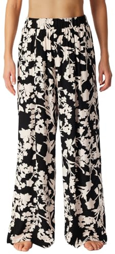 Schiesser Damen Schlafhose Lang Webhose - Mix + Relax Pyjamaunterteil (1er Pack)