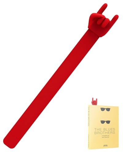 TPZORJX Lesezeichen Kinder, Lesezeichen mit Rock-Geste,Lesezeichen Kinder Einschulung,Lustiges 3D-Cartoon-Lesezeichen, Seitenclips Lesezeichen für Kinder Schule Schreibwaren Buchlesen