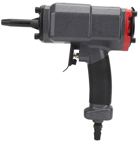 Bamjour Punch Nailer Heavy Duty Removes Nails, Pneumatic Nail Remover Remover Air Puller Portable Gun， Tool