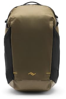 Peak Design Outdoor Backpack 18L, Kelp, Compact and Lightweight Frameless Daypack, 270-Degree Rear Zip, Ideal for Day Hikes, Hydration, Camera Carry & Commuting, Versatile Backpack for Men and Women