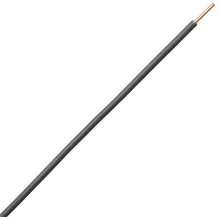 Kopp 154625009 - Cavo unipolare H07 VU, 1 x 1,5 mm², 25 m, colore: Nero