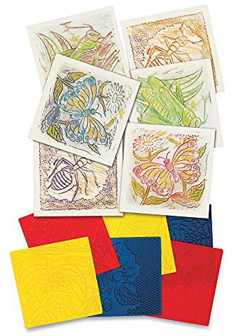 Roylco Bug Assiettes à frotter pour art
