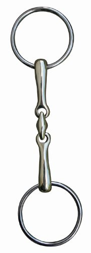 HKM Doppelt gebrochenes Gebiss, 16 mm aus Edelstahl