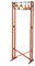 Foppapedretti Snake 90 Mettimpiega Appendi Coperta, Legno di faggio, Ferro, Nylon, Marrone (Noce), 96 x 43 x 177 mm