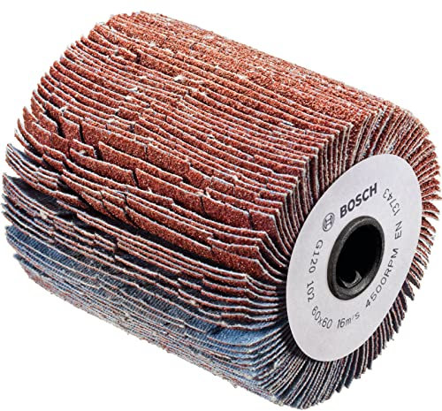 Rouleau à lamelles Bosch - Accessoires pour PRR 250 ES (largeur 60mm, grain 80)
