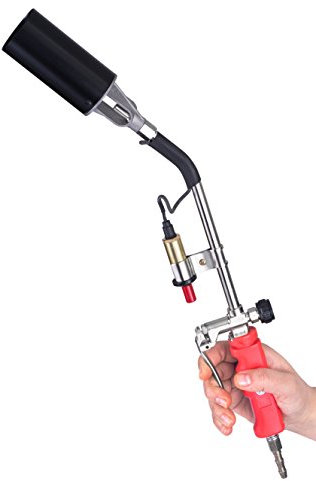 KATSU Brûleur Gaz Chalumeau Propane Torch Plombier Couvreur Métal Chauffage Soudure Toit étanchéité Outil 200mm 324153