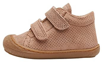 Naturino Chaussures Premiers Pas en suède pailleté, Rose Antique 18