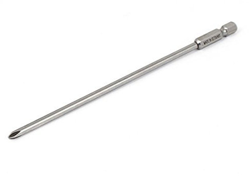 sourcingmap 150mm Long Hex Shank 4mm Tip PH1 Magnetic Phillips Screwdriver Bit