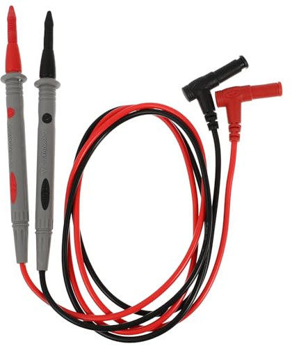 ROSENICE 2pcs Multimetro Elettronico Tester Misuratore Digitale Puntali Cavi 1000V 10A