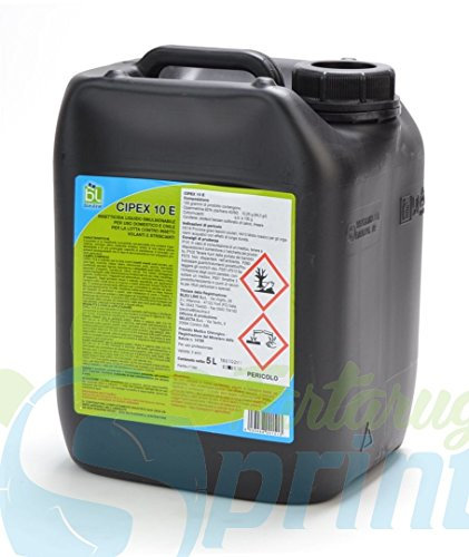 CIPEX 10E da 5 LT insetticida concentrato contro mosche e zanzare
