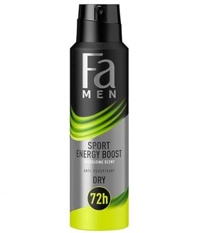 Fa Men Deospray Sport Energy Boost - 3er Pack (3 x 150 ml)