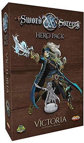Ares Games, Sword & Sorcery – Victoria, Helden-Erweiterung, Expertenspiel, Dungeon Crawler, 1-5 Spieler, Ab 13+ Jahren, 30+ Minuten, Deutsch