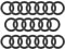 sourcing map 20 Stück O Ring Dichtung 9 mm x 13 mm x 2 mm Metrische Nitrilkautschuk Dichtungsringe Gummi für Sahnespender Poolpumpe Schnellkupplung Umfülladapter Wasserschlauch