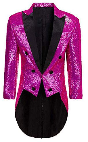 Botong - Traje - para Hombre Rosa Fucsia 42 ES y 52 EU - Chaqueta,52 EU- Pantalones