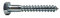 DIN 571 Sechskant-Holzschrauben galv. verzinkt 12 x 400 mm (5) Stück