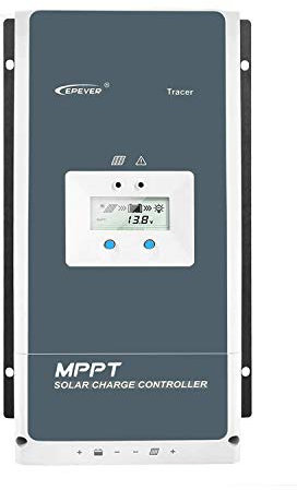 EPEVER® 60A MPPT Solarladeregler Tracer AN-Serie mit 12V/24V/36V/48V Auto Max 150 V, 3000 W Eingang, negative Erdung, Solarregler, geeignet für Blei-Säure-AGM-versiegelte, gelüberflutete Batterien