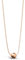 beyoutifulthings Hals-Kette Kugel-Anhänger 8mm Damen-Halskette Schmuck Collier Edelstahl Roségold 440mm