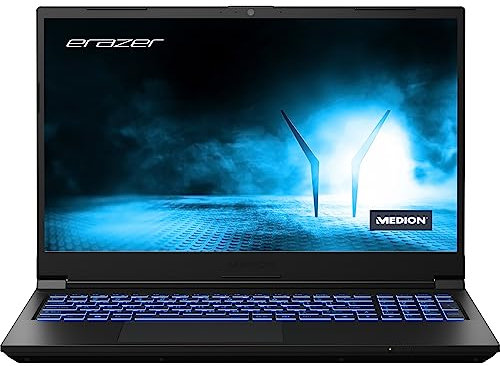 ERAZER MEDION Crawler E30 39,6 cm (15,6 Zoll 144hz) Full HD Gaming Notebook (Intel Core i5-12500H, 8GB DDR4 RAM, 512GB PCIe SSD, NVIDIA GeForce RTX 3050 4GB GDDR6, RGB Backlit, Win 11 Home)