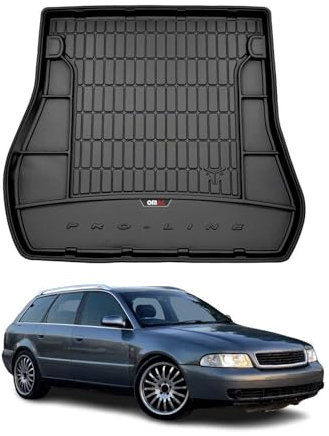 Kofferraumwanne Laderaumwanne kompatibel mit Audi A4 B5 Avant 1994-2001 OMAC Premium 3D TPE