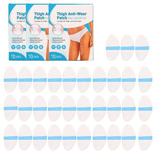Oberschenkel-Anti-Reibungs-Pads, 30 StüCk Anti-Scheuer-Oberschenkel-Scheuerschutz-Oberschenkel-Anti-Verschleiß-Patch-KöRper-Oberschenkel-Klebeband Unsichtbare Anti-Scheuer-Pads FüR Frauen