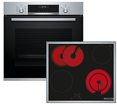 Bosch HBD631CS61 Einbau-Backofen-Set (autark), 59,4 cm breit, AutoPilot 10, Eco Clean Direct, Touch Select