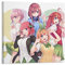 Rudd The Quintessential Quintuplets (11) Filmposter, dekoratives Gemälde, Leinwand, Wandposter und Kunstbild, modernes Familien-Schlafzimmer, Dekoration, Poster, 30 x 30 cm