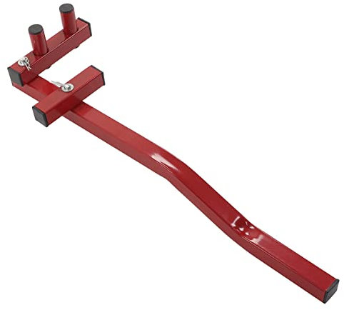 Outil de Redressement de Platelage, Angle de Surface à Revêtement Rouge pour Cintreuse de Planche de Terrasse Robuste pour le Travail du Bois