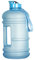 TOOFEEL trinkflasche 2l, 2 liter trinkflasche mit Griff, BPA-freie Wasserflasche 2 Litres mit Gurt, Lecksichere Sportflasche Sportflasche für Fitness Camping Yoga Reisen - Matte Light Blue