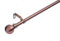 Lister Cartwright 19 mm Extendable Metal Curtain Poles, Antique Copper (Ball Finials, 120-210 cm)