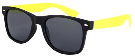 Alsino Farbenfrohe Nerdbrillen-Kollektion: Einzigartige Designs für Jeden Stil, Farbe wählen:V-1244 Sonnenbrille Neon gelb