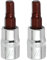 2PCS Juttzzei Hex Bit Socket, 1/4 Drive x H5 (5mm) Allen Key Socket, Premium S2 Alloy Steel 5mm Hex Bit with 1.5 Length for Torque Wrench, Ratchet Wrench, Impact Power Drills