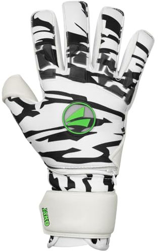 JAKO Torwarthandschuhe Animal WRC Protection 2591 Weiß/Schwarz/Neongrün 10