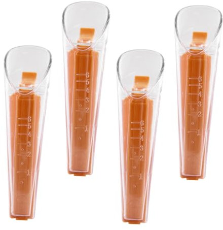 TOPBATHY 4 Sets Yeast Weigher Yeast Measuring Cups Yeast Weighing Cups Baking Measuring Cup Kitchen Metering Spoon Dry Yeast Measuring Cup Milk Powder Cup Kitchen Gadget Yeast Special Cup