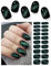 Wahrshei Nagelfolien | 20 pcs Cat Eye Nagelfolie Selbstklebend | UV Gel Nagelfolie | Gel Nail Stickers, Gellack Wraps für Nagel