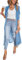 Women Velvet Blazer Jackets Long Velvet Duster Kimono Coat Open Front Velour Vintage Sweater (Blue,S)
