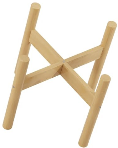 NULYLU Support De Fleurs Bambou Étagère Pour Plantes Intérieur Rack Décoratif Minimaliste Pour Balcon Et Fenêtre Pour Petits Espaces