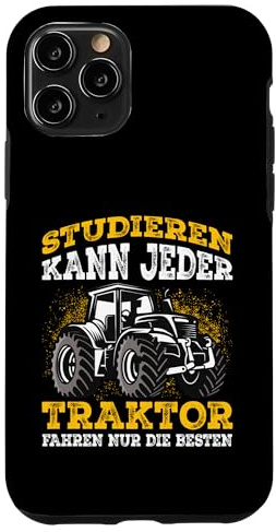 Traktor lustiger Spruch Trecker Landwirt Geschenkidee Hülle für iPhone 11 Pro