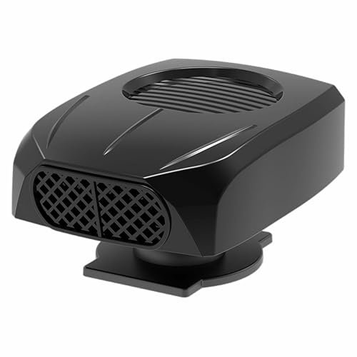 Bolwins D89D LKW Heizung & Defroster 120W 24V – Tragbare Autoheizung, Keramik Heizlüfter für LKW, Wohnmobil, Boot – Schnelles Heizen & Entfrosten, 2-in-1 Heizung & Lüfter für Winter & Sommer