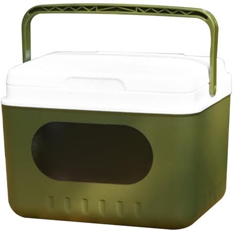 Cooler Insulated 6L/13lbs Portable Ice Chest for Cold and Hot Small Hard Cooler with Reusable Ice Retention with Handle Small Hard, Portable, Camping, Lunch Box