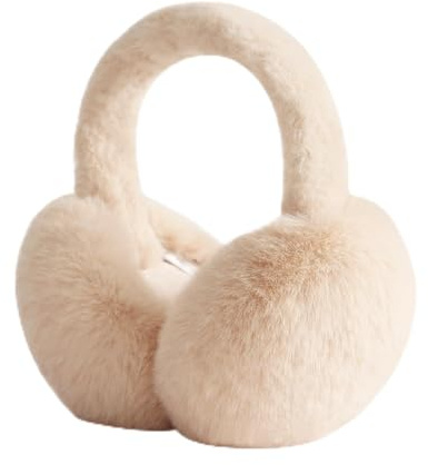 FSMILING 2 Pack de Chauffe-Oreilles Hiver Chaud Couvre-Oreilles En Peluche Pliable Earmuffs Pour Hommes Femmes Couleur