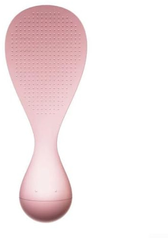 Upright Handle Tumbler Rice Spoon For Stand Up Kitchen Use, Made Of PP Material, Designed To Avoid Tipping And Facilitate Easy Rice Serving(Pinkish)