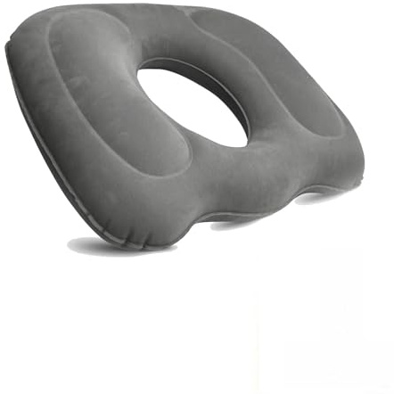 ZY-otu Sitzring Aufblasbar Steißbein Entlastung,Anti Dekubitus | Sitzkissen Orthopädisch Aufblasbares Hämorrhoidenkissen,Ergonomisches Steißbeinkissen für Rollstühle Bürostuhl Stuhl
