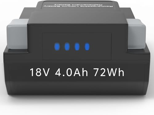 Geelink 18V 4.0Ah BH25040 Battery Replacement for Vax 18V One PWR BV25040 BV15030 BH15260PC Cordless Vacuum Cleaners