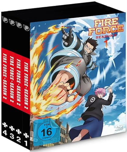 Fire Force - Staffel 2 - Gesamtausgabe - Bundle - Vol. 1-4 - [Blu-ray]