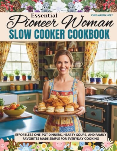 Essential Pioneer Woman Slow Cooker Cookbook: Effortless One-Pot Dinners, Hearty Soups, and Family Favorites Made Simple for Everyday Cooking