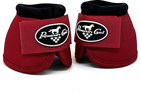 Professionals Choice Hufglocke für Pferd gegen Gangfehler, 1 Paar, Damen, BB254-CRI, Purpurrot, XL