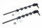 1st Fix South Pair of Black 600mm (24) Garage Door/Drop Bolts