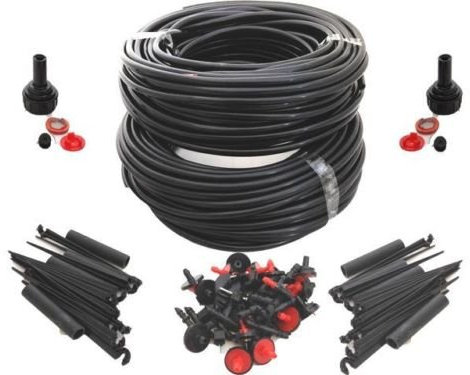 144 PZAS DEPÓSITO DE AGUA GOTEO KIT REGADERA SISTEMA DE IRRIGACIÓN