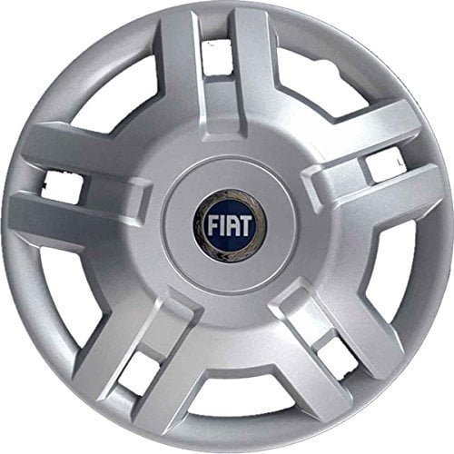 Aftermarket 4ER SET 15-ZOLL-RADKAPPEN, RADZIERBLENDEN FÜR FIAT DUCATO AB BAUJAHR 06, SILBER/SCHWARZ, KUNSTSTOFF, SPEICHEN-CLIP
